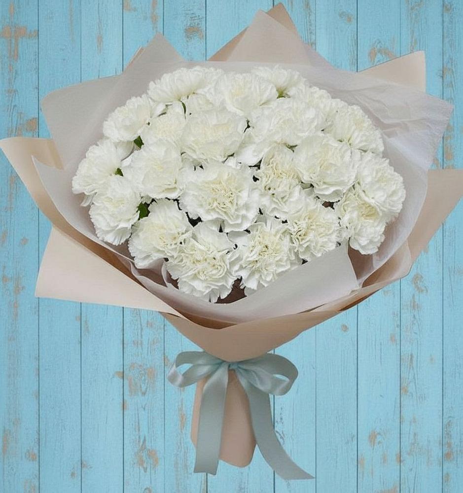 Букет цветов из: Гвоздики в Гороховке