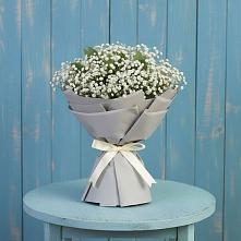Букет цветов из:  Гипсофила в Гороховке