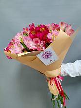 Букет цветов из:  Альстромерии #REPLACE_PRED# Гороховке