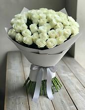 Букет 35 Белых роз в Гороховке
