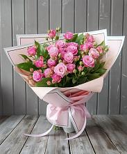 Букет Розовый кустик в Гороховке