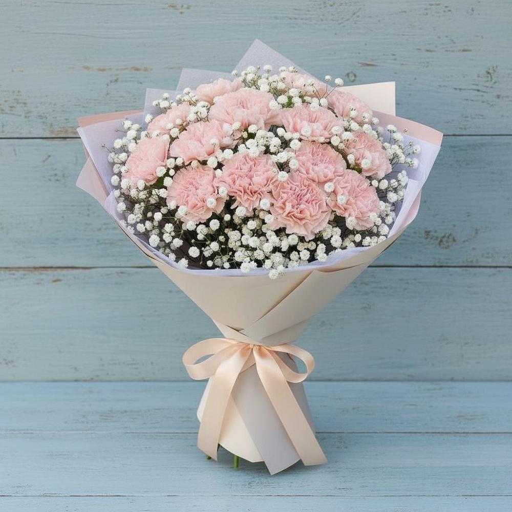 Букет цветов из: Гвоздики в Гороховке