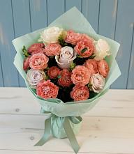 Букет цветов из:  Розы #REPLACE_PRED# Гороховке