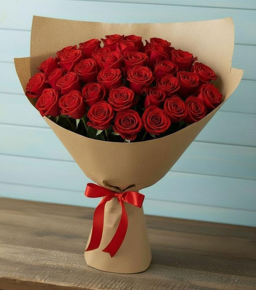 Букет Красные розы Милано в Гороховке