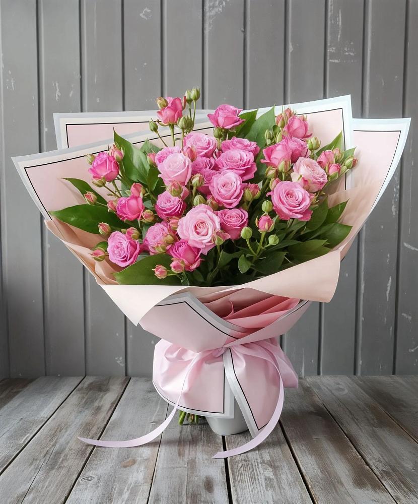 Букет Розовый кустик в Гороховке