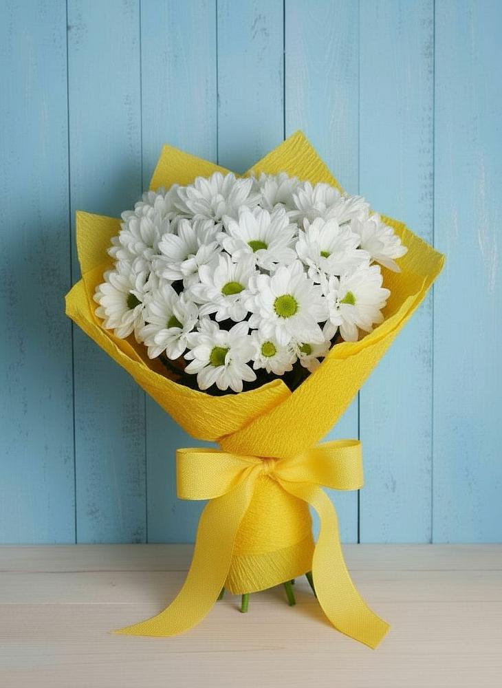 Букет цветов из: Хризантемы в Гороховке