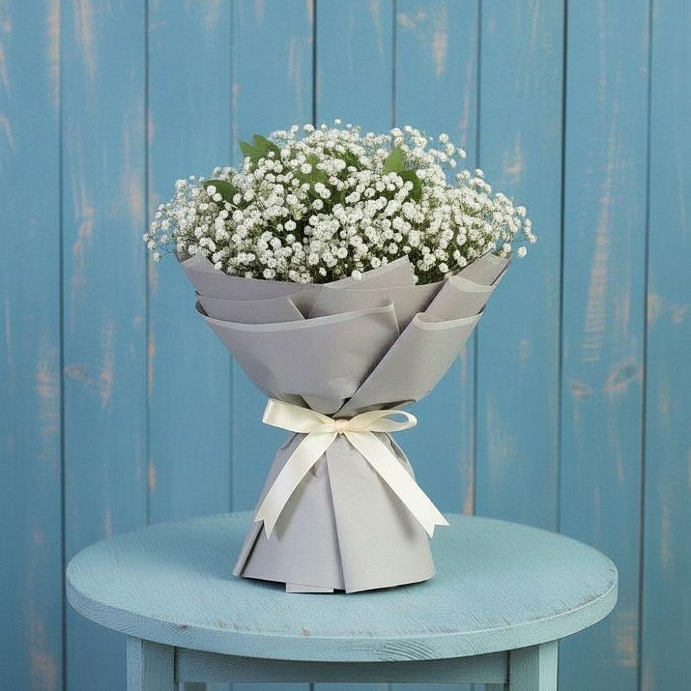 Букет цветов из: Гипсофила в Гороховке