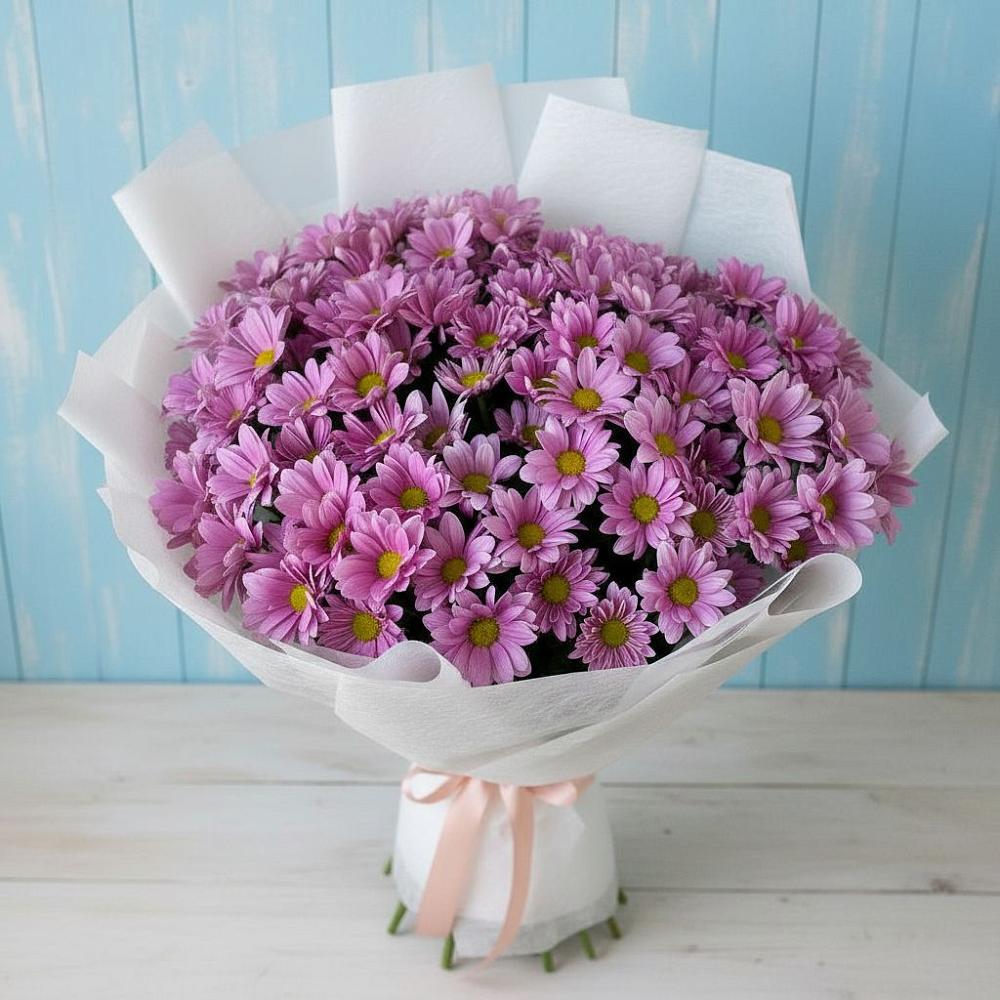 Букет цветов из: Хризантемы в Гороховке