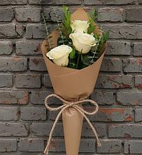 Букет цветов из:  Розы #REPLACE_PRED# Гороховке