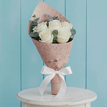 Букет цветов из:  Розы #REPLACE_PRED# Гороховке