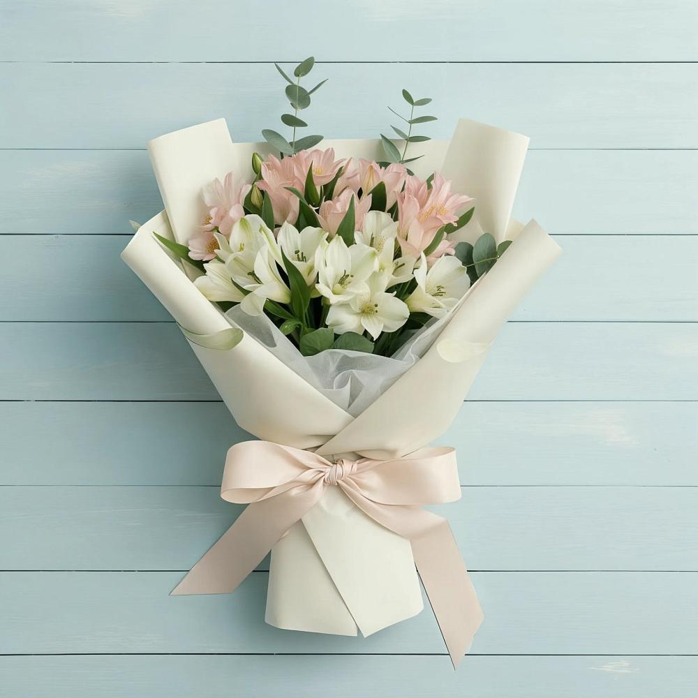 Букет цветов из: Альстромерии в Гороховке