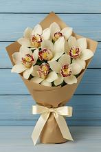 Букет цветов из:  Орхидеи и Розы в Гороховке