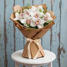 Букет цветов из:  Орхидеи и Розы в Гороховке
