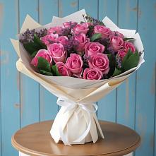 Букет цветов из:  Розы #REPLACE_PRED# Гороховке